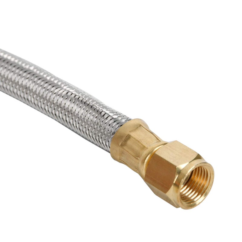 GasSaf 5 Feet Stainless Steel Braided 20 PSI Adjustable Propane Regulator Hose with QCC-1/Type,Gas Grill LP Regulator for Burner, Turkey Fryer, Forge, Smoker and More - Image 4